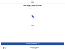 Tablet Screenshot of newoceanbrooklynct.com